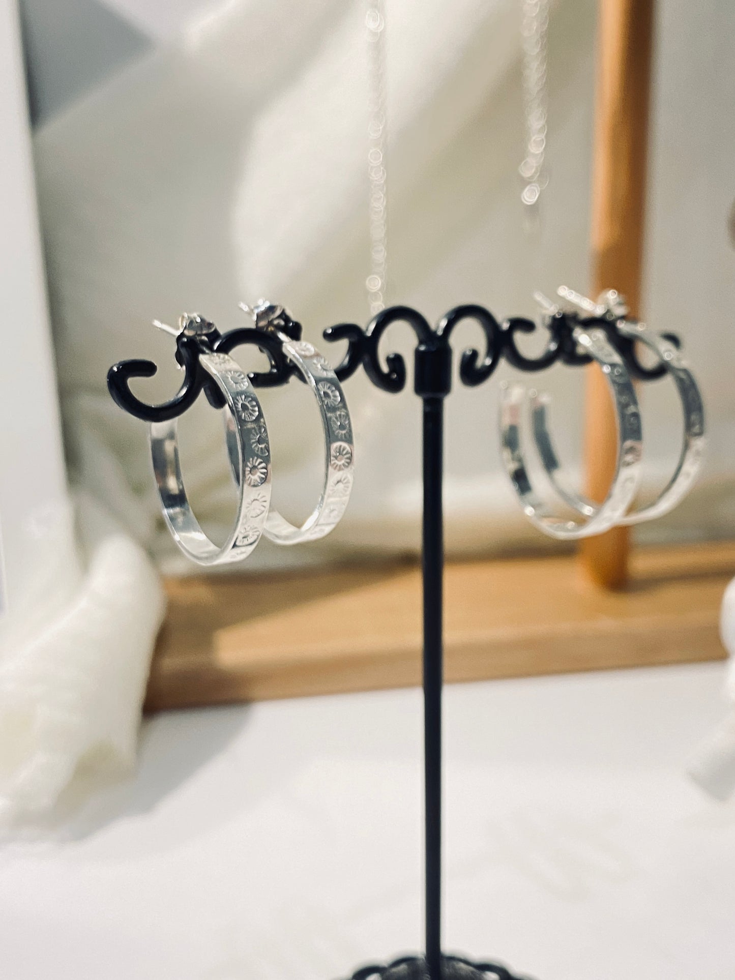 Daisy Hoops - Small