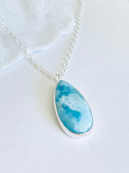 Centred Blue (#2) - Necklace