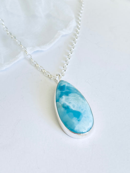 Centred Blue (#2) - Necklace