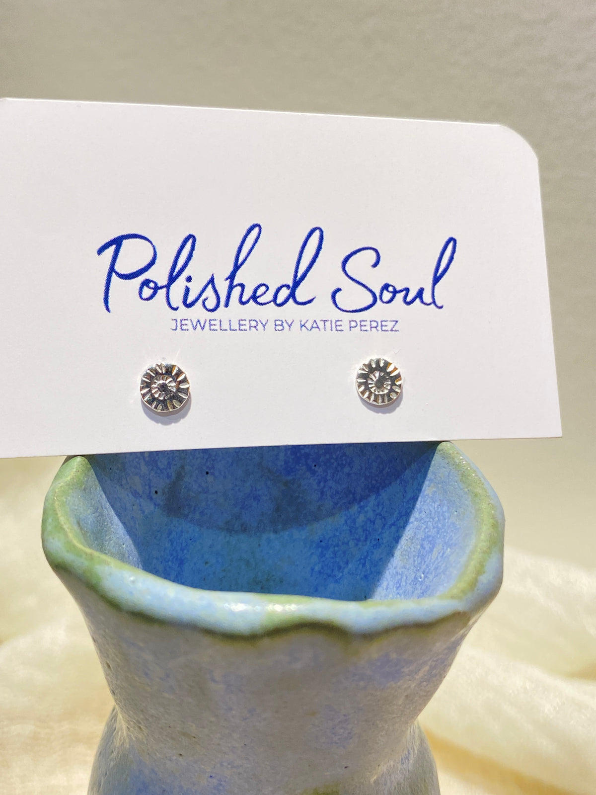 Daisy Studs (5mm - small) - 4 designs to choose from