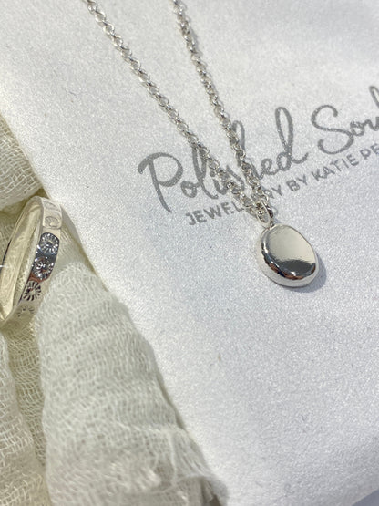 Silver Pebble - Large