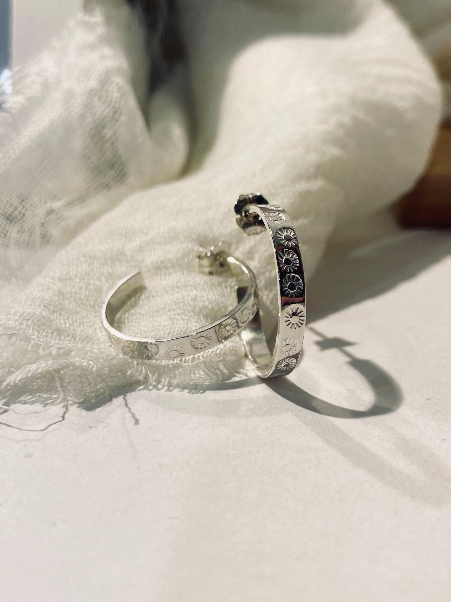 Daisy Hoops - Small
