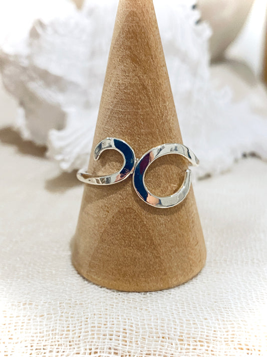 Wind & Water Thumb Ring (Design B)