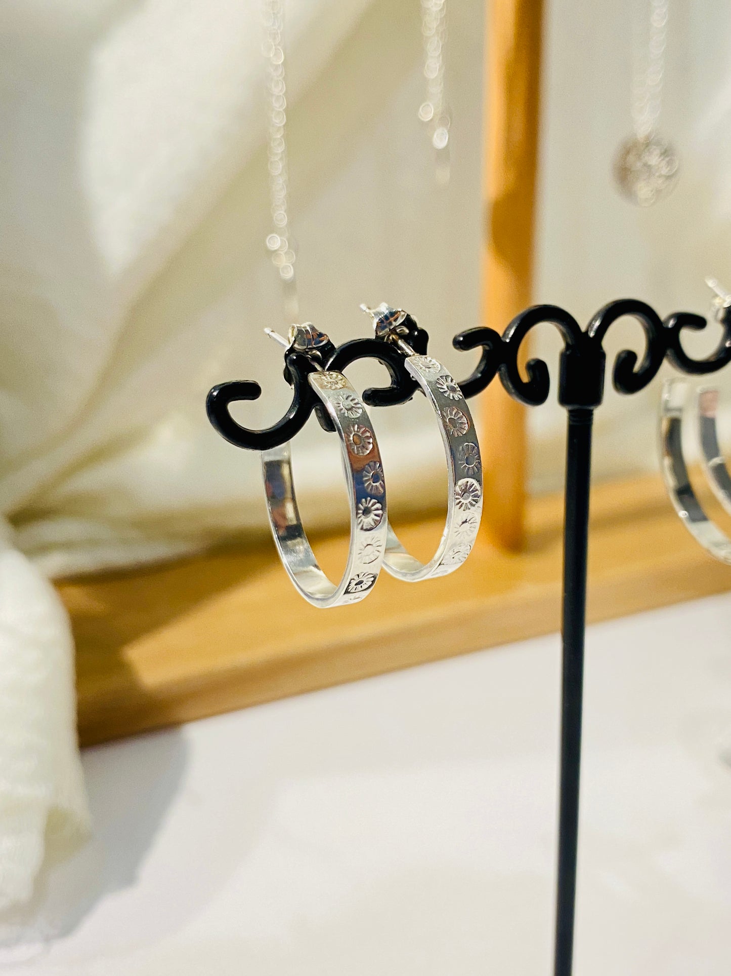 Daisy Hoops - Small
