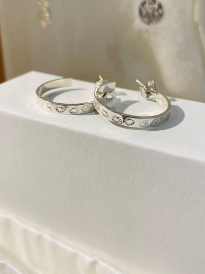 Daisy Hoops - Small