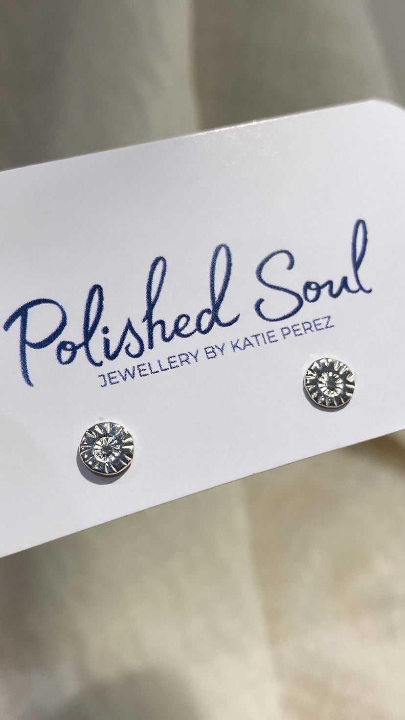 Daisy Studs (5mm - small) - 4 designs to choose from