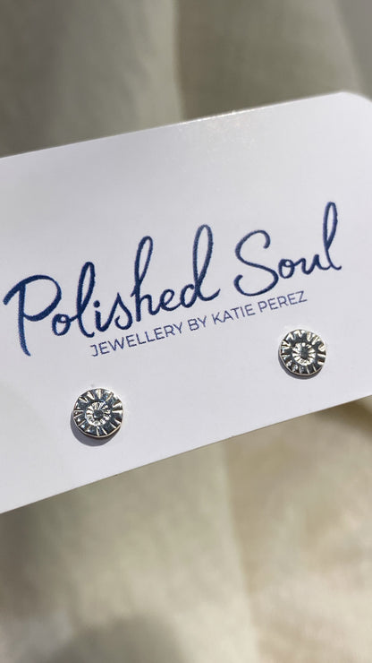 Daisy Studs (5mm - small) - 4 designs to choose from