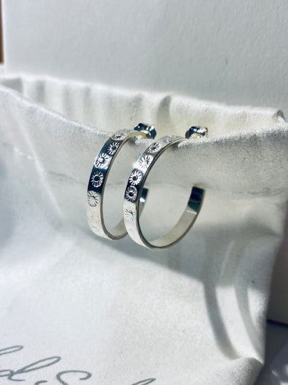 Daisy Hoops - Small