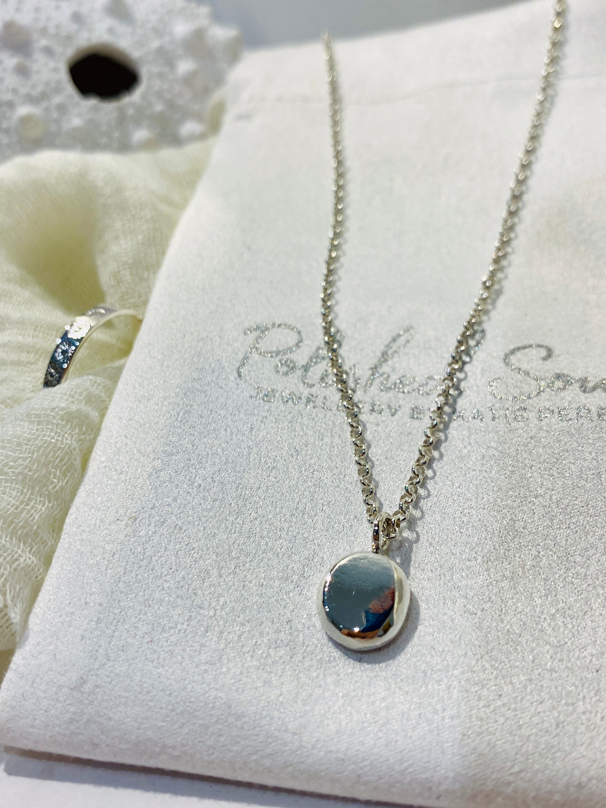 Silver Pebble - Large