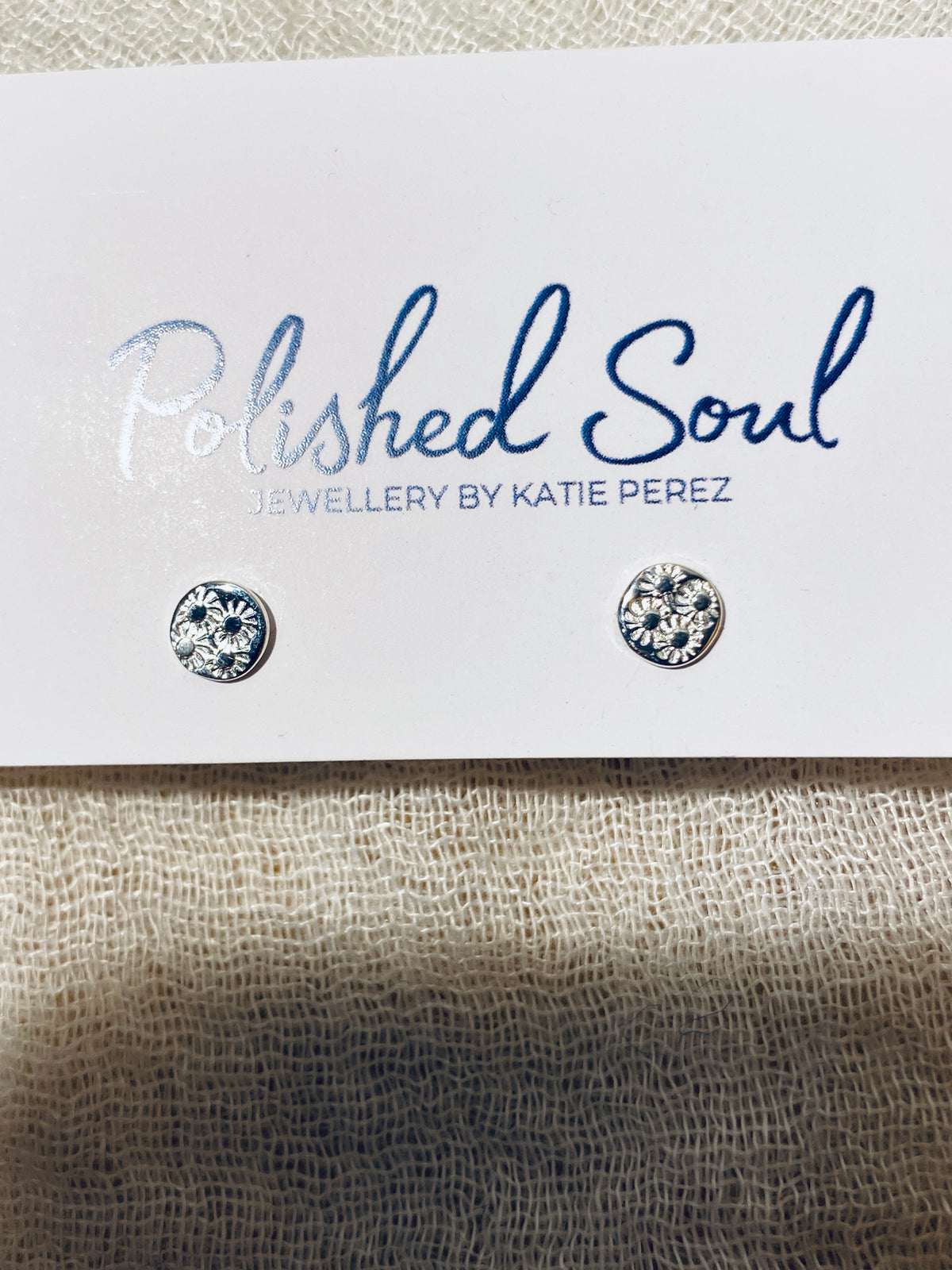 Daisy Studs (5mm - small) - 4 designs to choose from