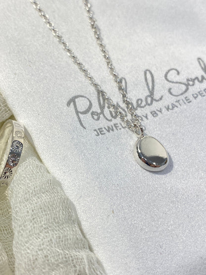 Silver Pebble - Large