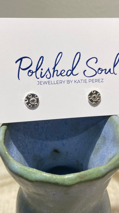 Daisy Studs (5mm - small) - 4 designs to choose from