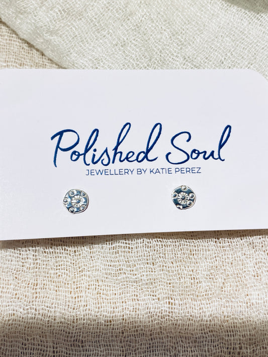 Daisy Studs (5mm - small) - 4 designs to choose from