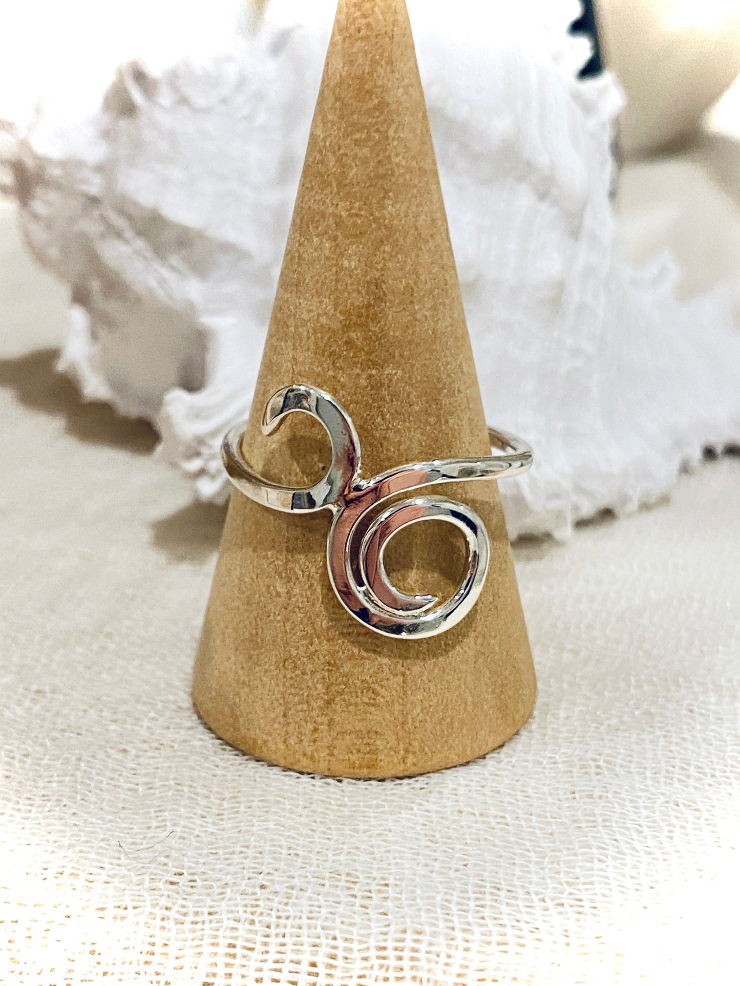 Wind & Water Thumb Ring (Design A)