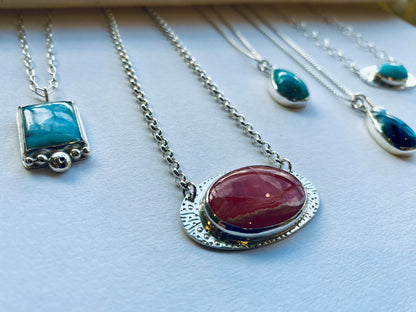 Pink Sky at Night - Necklace